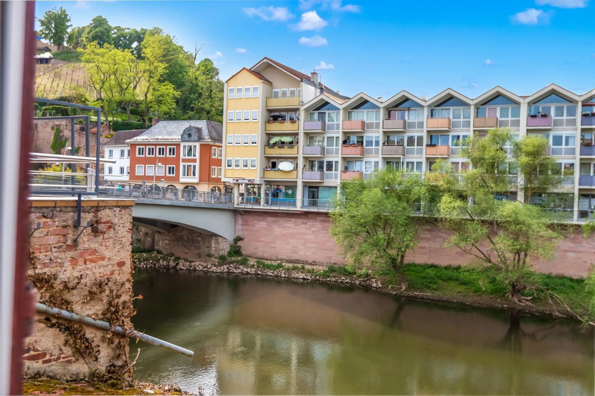 Altstadt Apartment Am Wasser Mit Parkplatz Und Riesigem Garten Bad Kreuznach Exterior foto